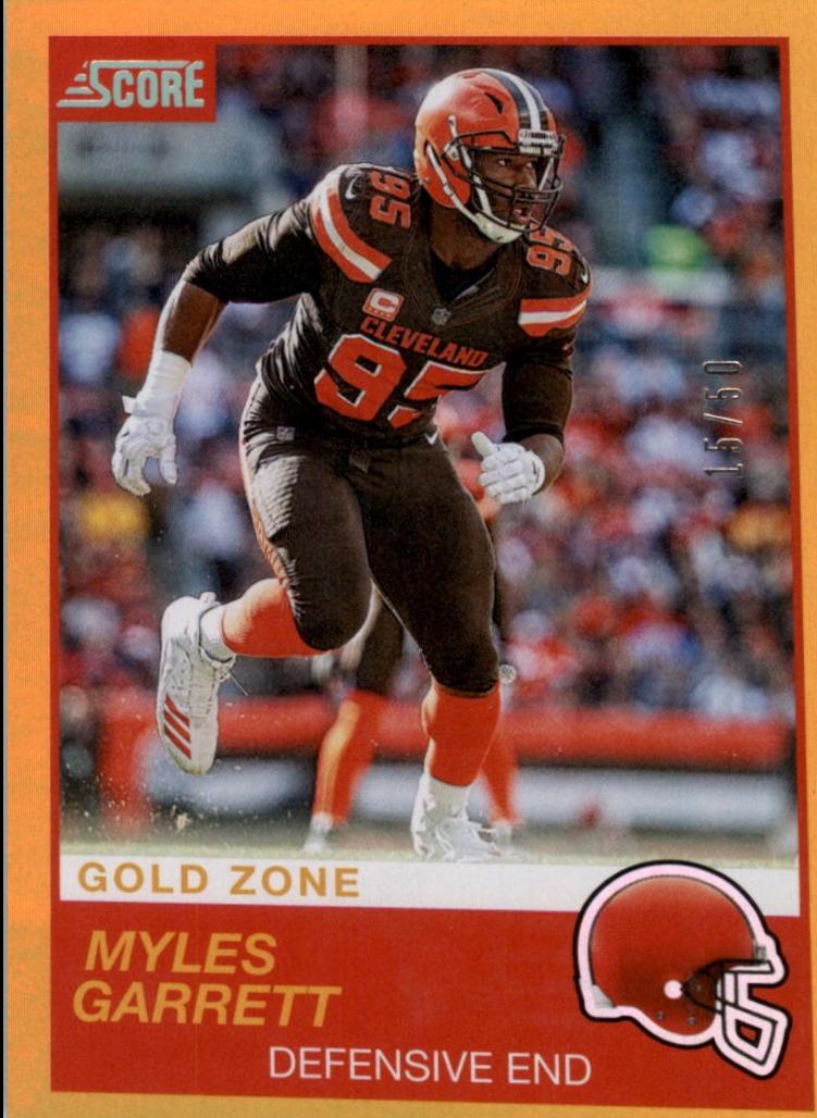 Myles Garrett [Gold Zone] #109