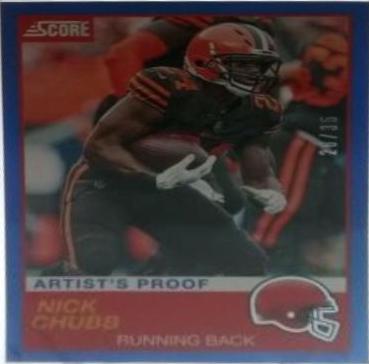 Nick Chubb [Artist's Proof] #103