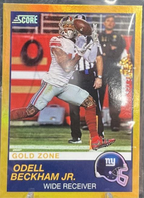 Odell Beckham Jr. [Gold Zone] #175