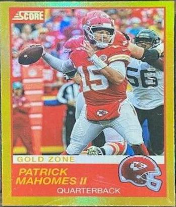 Patrick Mahomes II [Gold Zone] #1