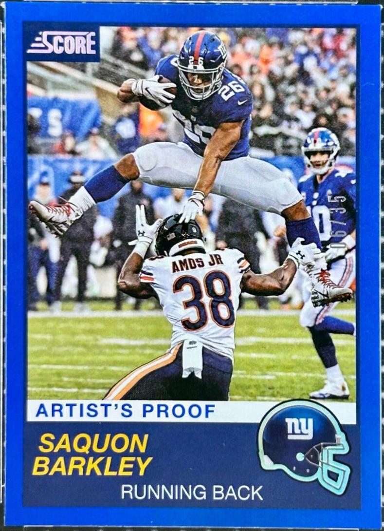 Saquon Barkley [Artist's Proof] #174