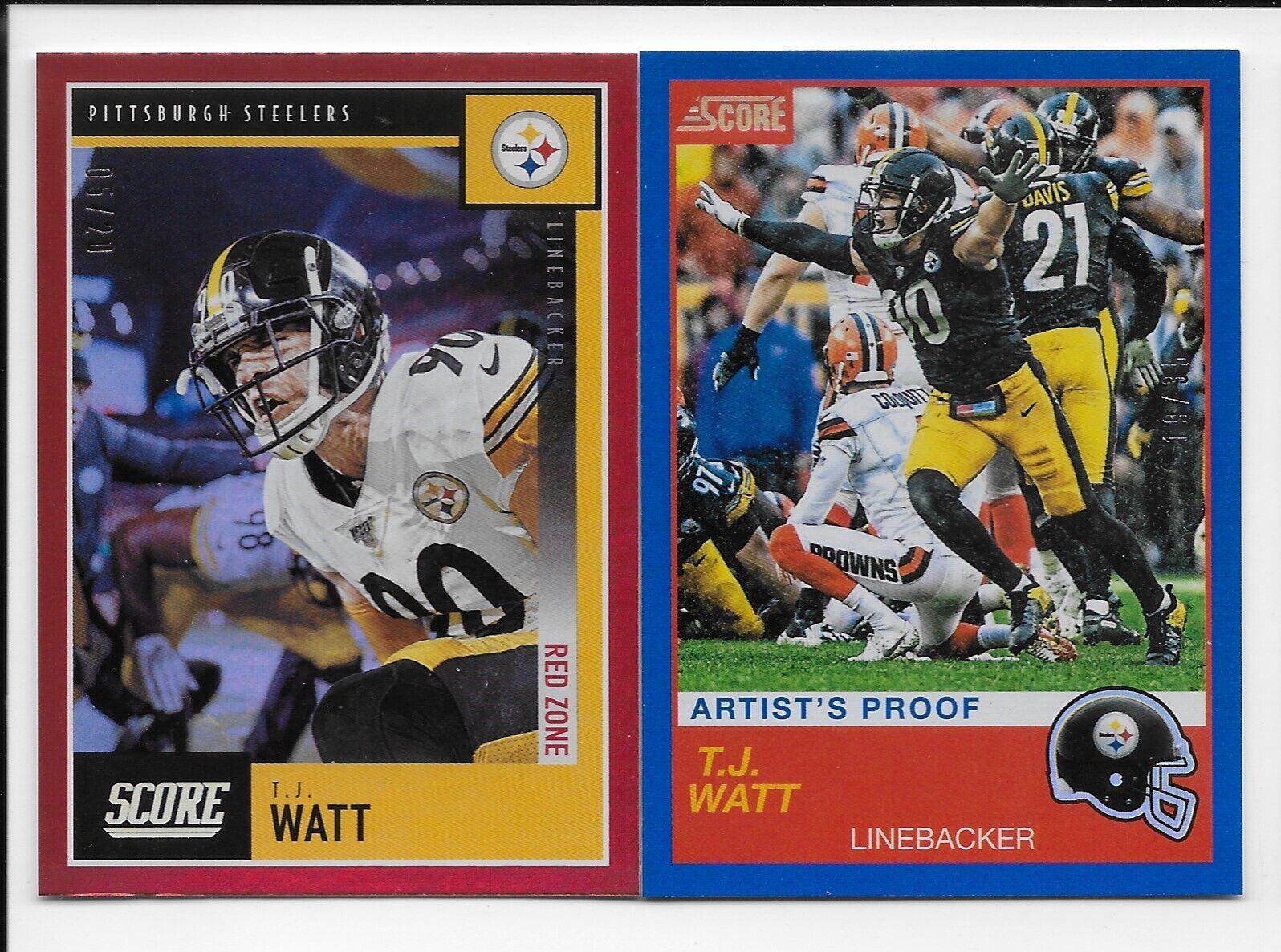 T.J. Watt [Artist's Proof] #117