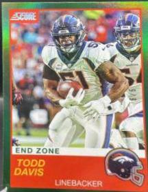 Todd Davis [End Zone] #15