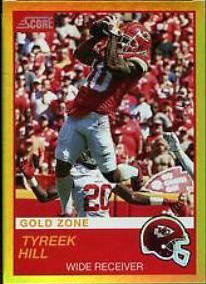 Tyreek Hill [Gold Zone] #4