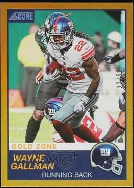 Wayne Gallman [Gold Zone] #180