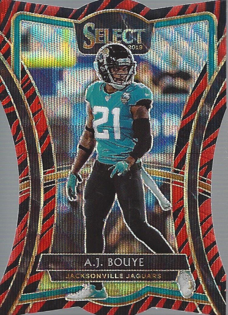 A.J. Bouye [Die Cut Tiger Prizm] #189