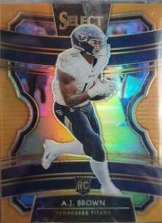 A.J. Brown [Orange Prizm] #30