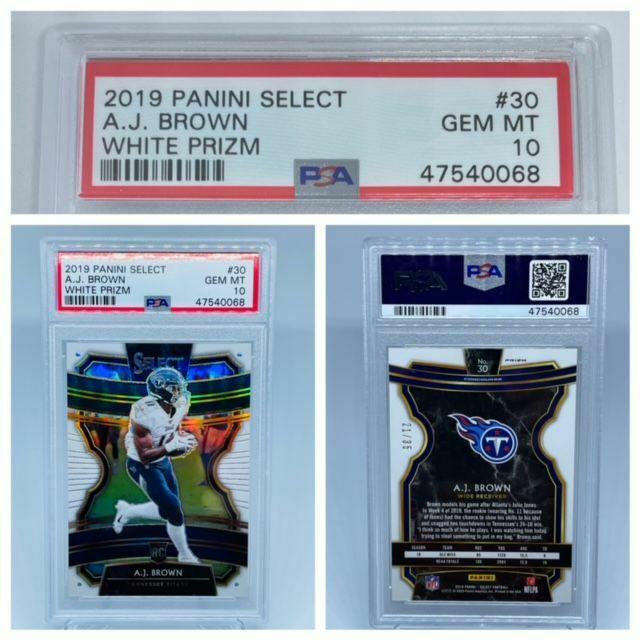 A.J. Brown [White Prizm] #30
