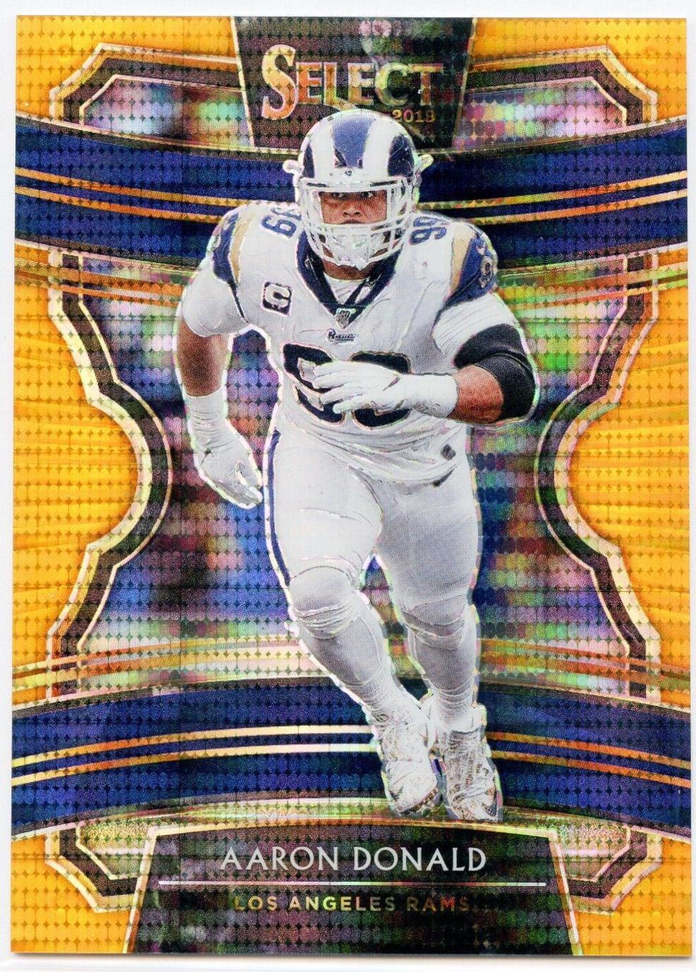 Aaron Donald [Orange Pulsar Prizm] #44