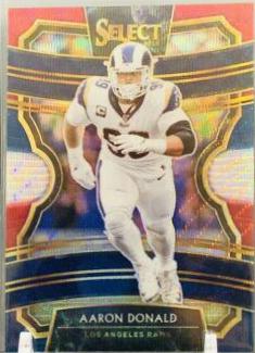 Aaron Donald [Tri Color Prizm] #44