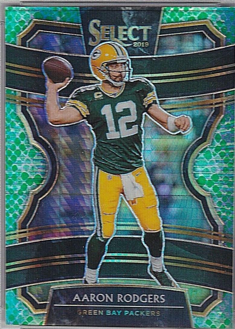 Aaron Rodgers [Dragon Scale Prizm] #90