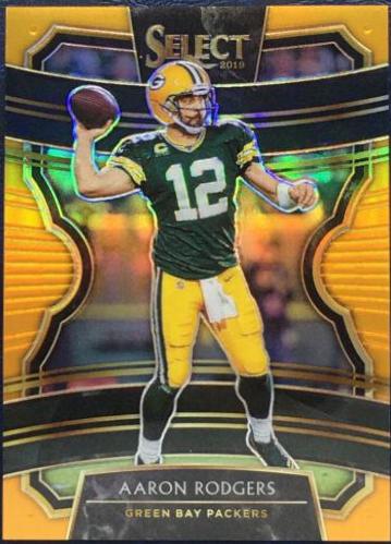 Aaron Rodgers [Orange Prizm] #90