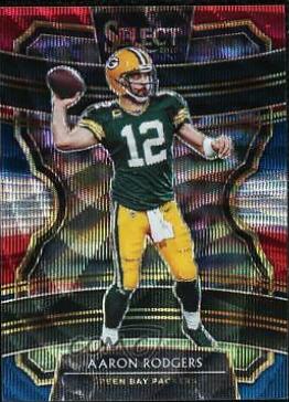 Aaron Rodgers [Tri Color Prizm] #90
