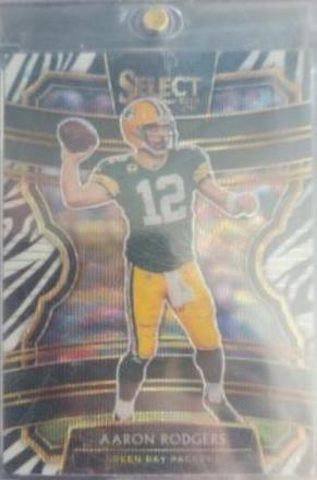 Aaron Rodgers [Zebra Prizm] #90