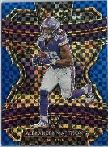 Alexander Mattison [Blue Prizm] #64