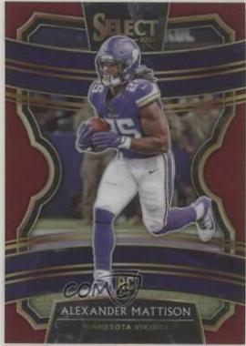 Alexander Mattison [Maroon Prizm] #64
