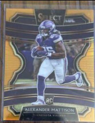 Alexander Mattison [Orange Prizm] #64