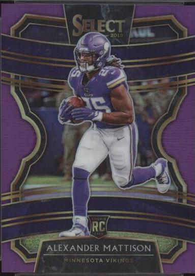 Alexander Mattison [Purple Prizm] #64