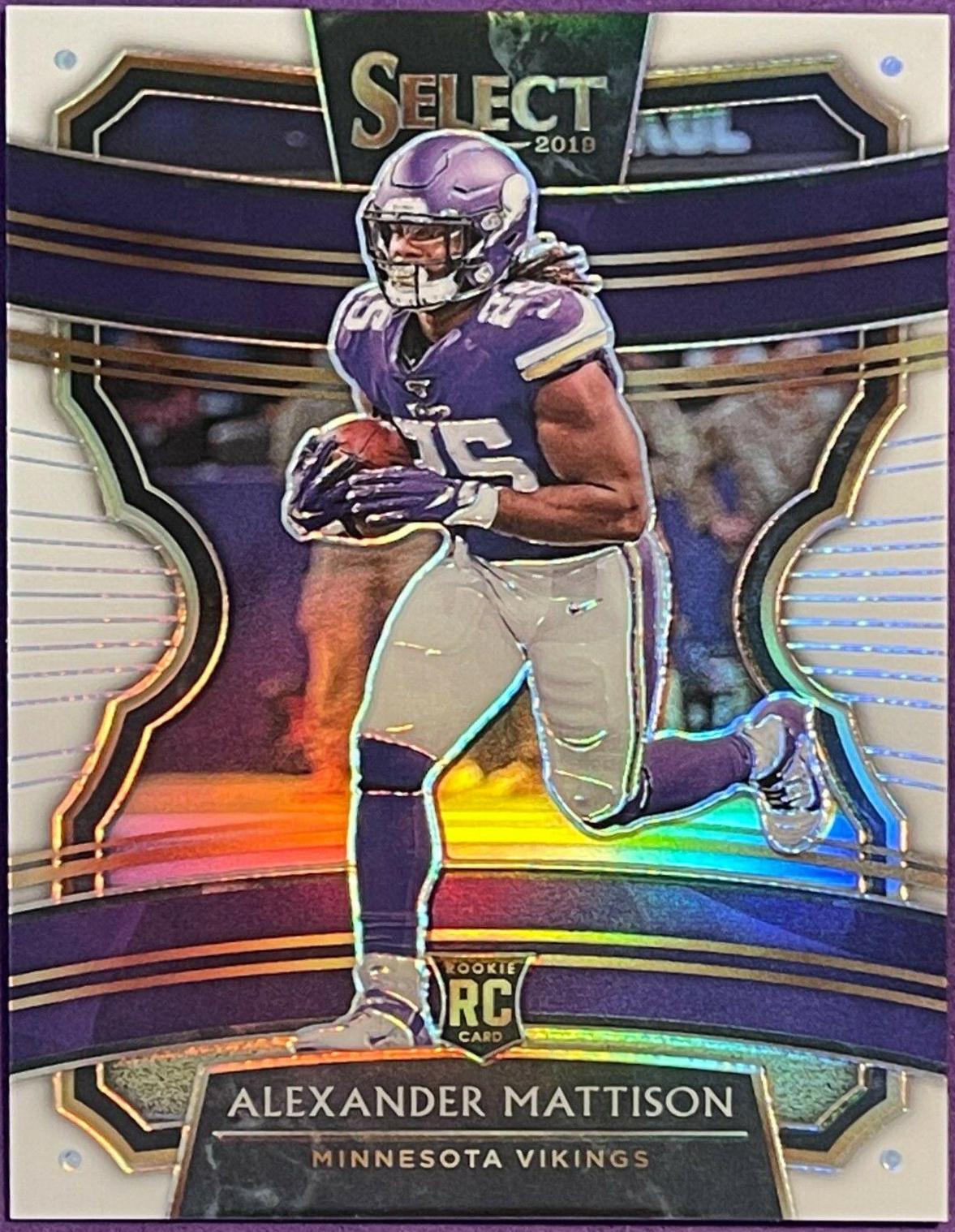 Alexander Mattison [White Prizm] #64