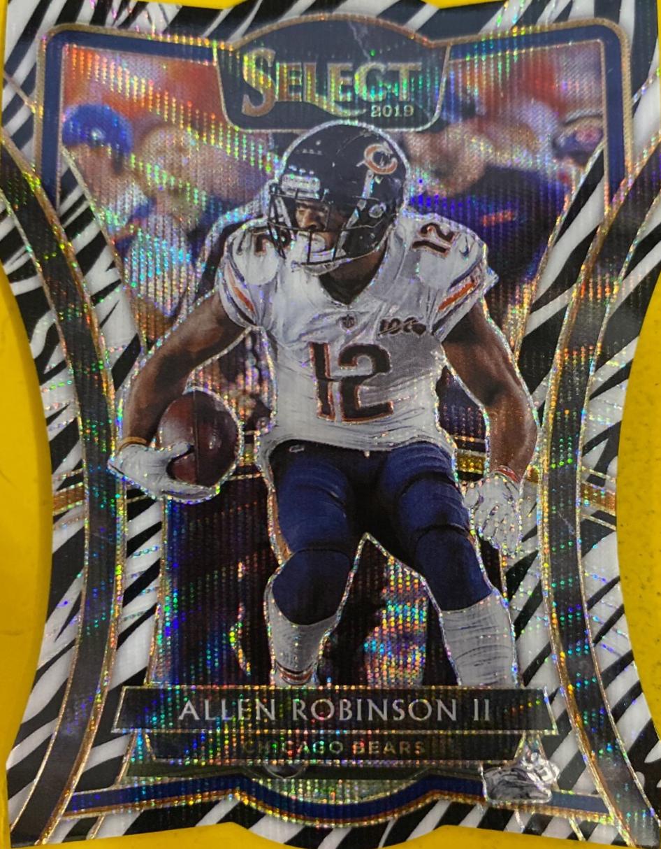 Allen Robinson II [Die Cut Zebra Prizm] #185