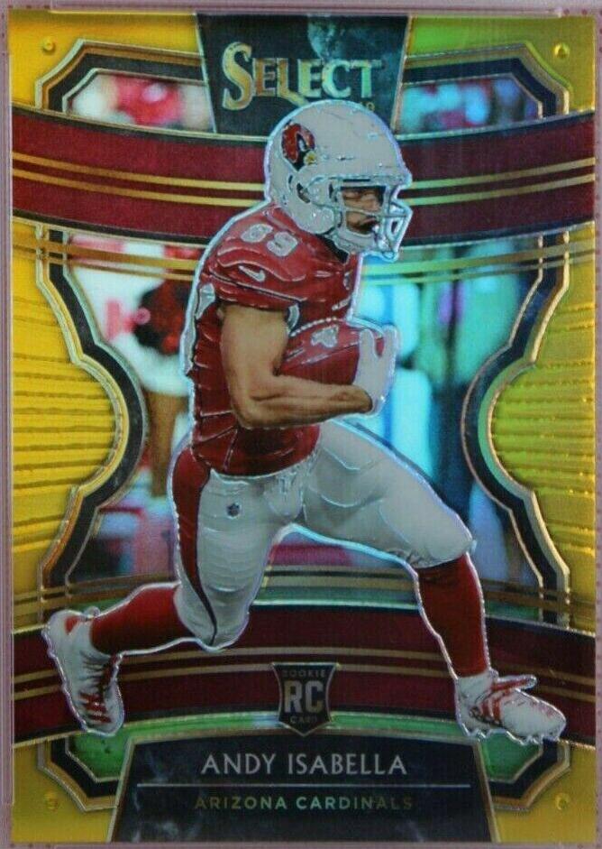 Andy Isabella [Gold Prizm] #49