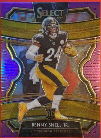 Benny Snell Jr. [Purple Prizm] #36