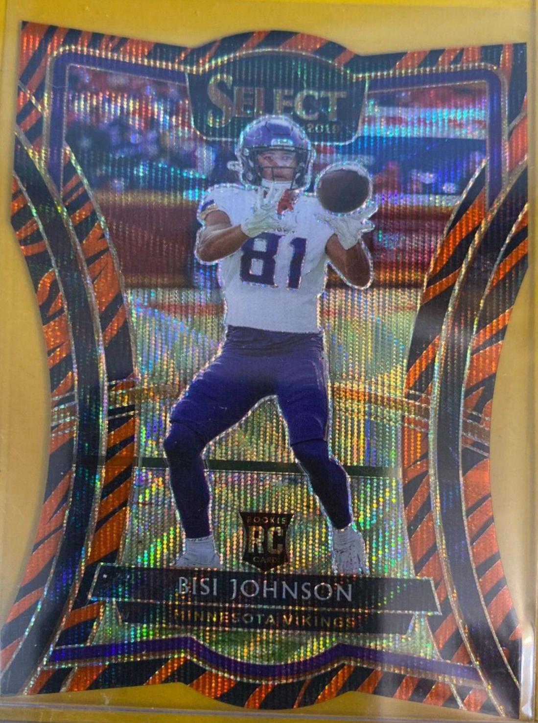 Bisi Johnson [Die Cut Tiger Prizm] #181
