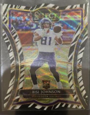 Bisi Johnson [Die Cut Zebra Prizm] #181