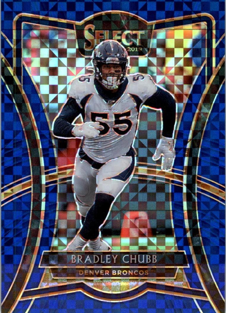 Bradley Chubb [Blue Prizm] #124