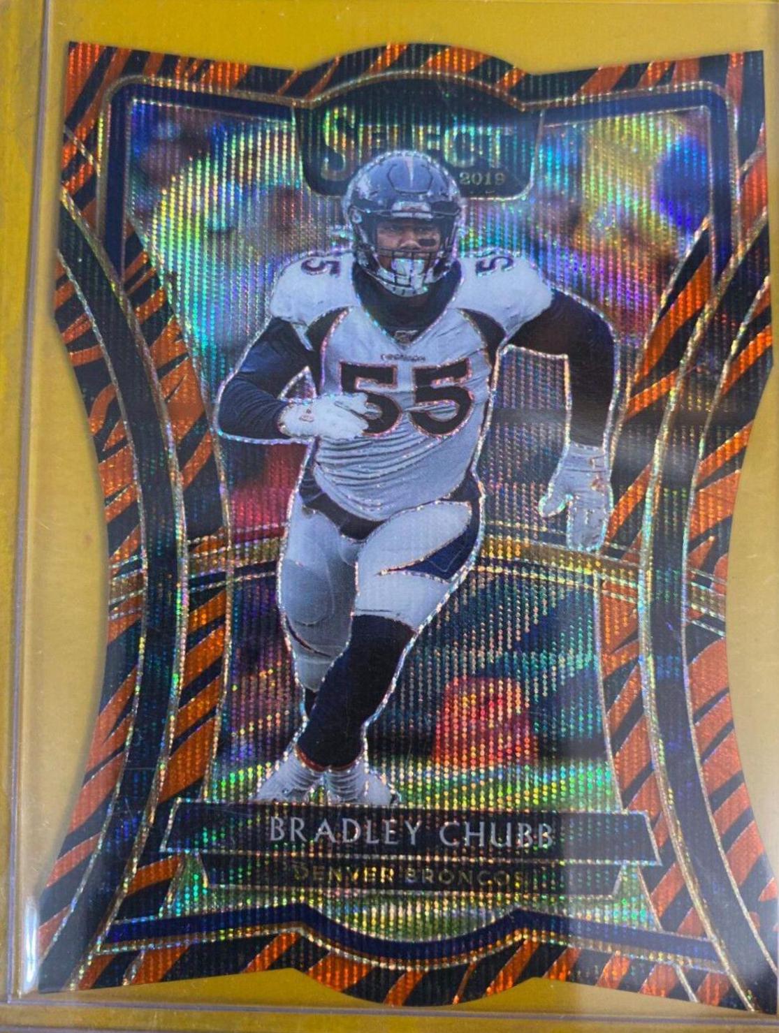Bradley Chubb [Die Cut Tiger Prizm] #124