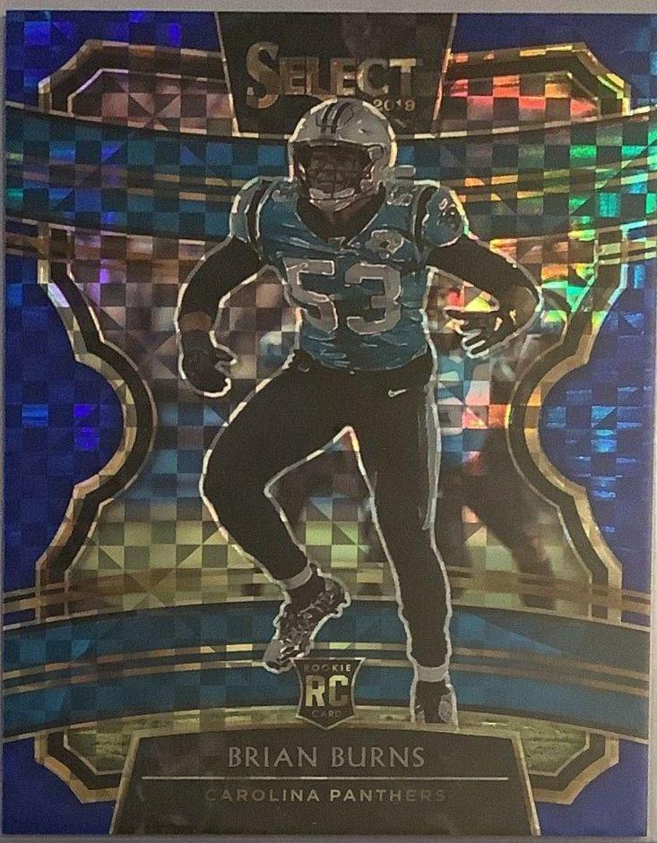 Brian Burns [Blue Prizm] #35