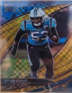 Brian Burns [Gold Prizm] #260
