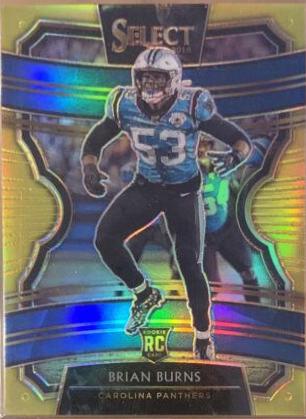 Brian Burns [Gold Prizm] #35