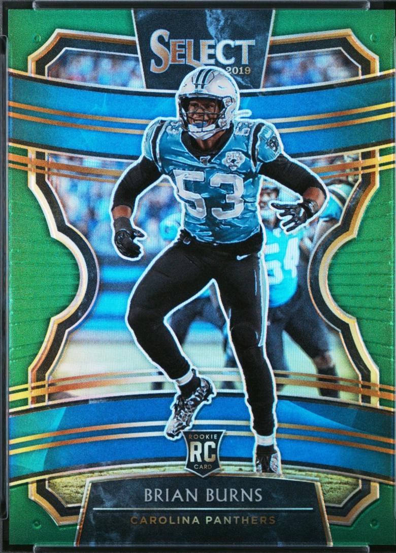 Brian Burns [Green Prizm] #35