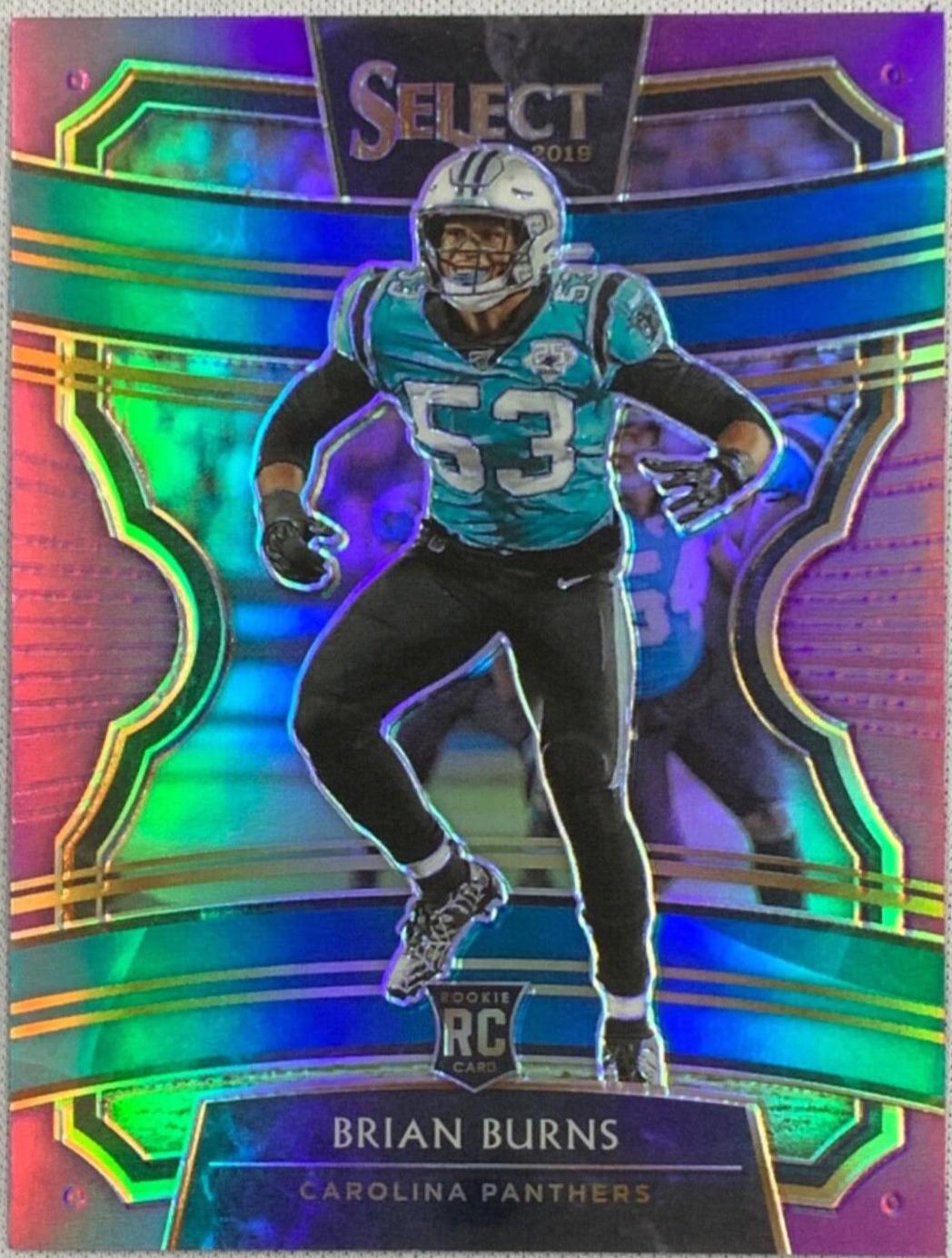 Brian Burns [Purple Prizm] #35