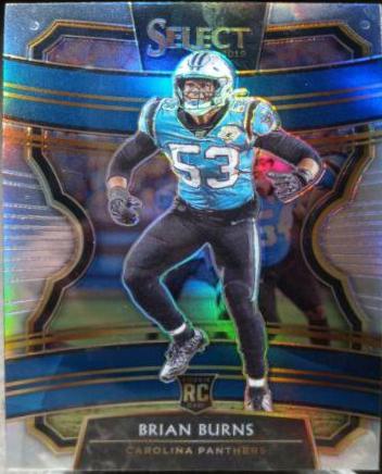 Brian Burns [Silver Prizm] #35