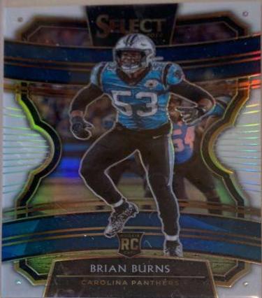 Brian Burns [White Prizm] #35