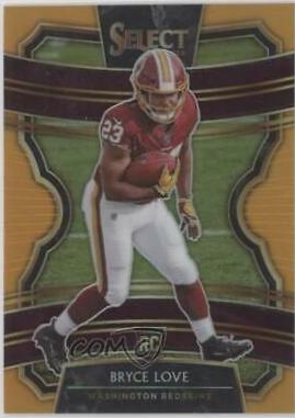 Bryce Love [Orange Prizm] #50
