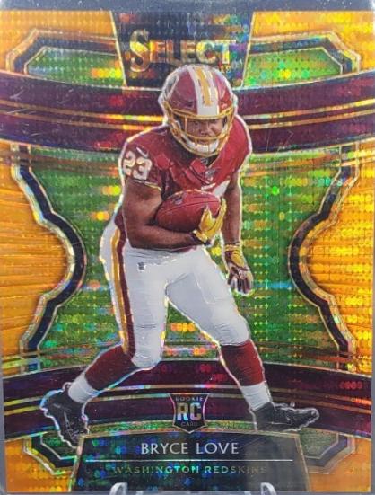 Bryce Love [Orange Pulsar Prizm] #50