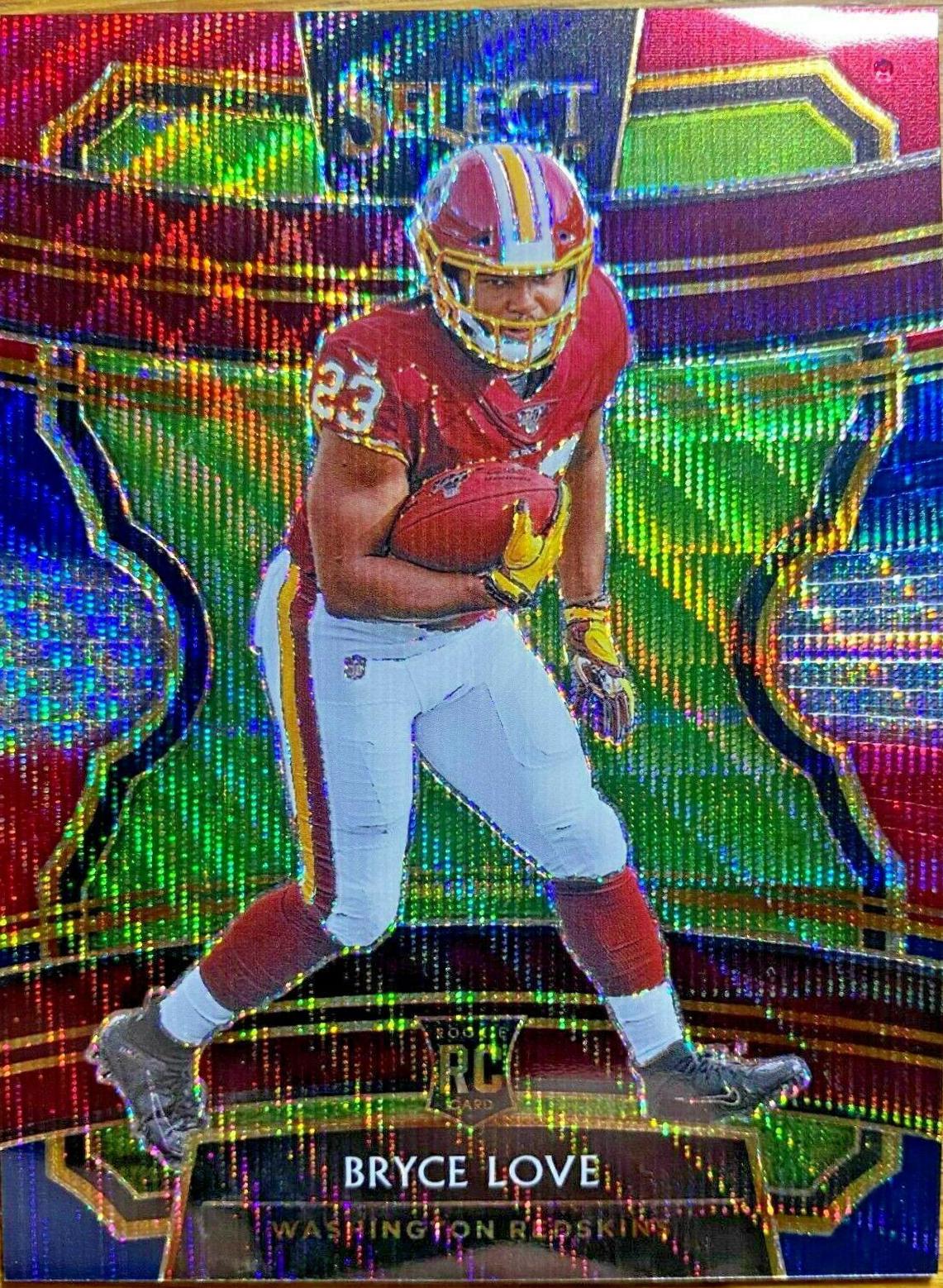 Bryce Love [Tri Color Prizm] #50