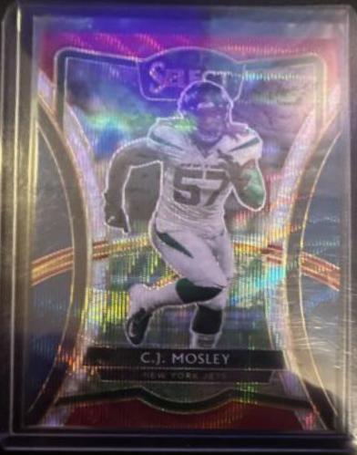 C.J. Mosley [Tri Color Prizm] #137