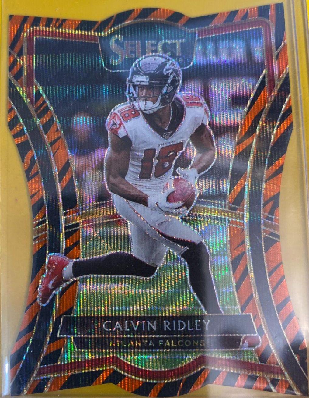 Calvin Ridley [Die Cut Tiger Prizm] #117