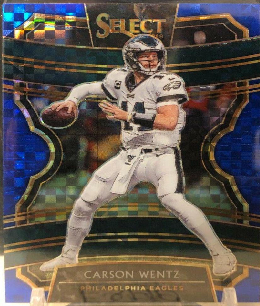 Carson Wentz [Blue Prizm] #15