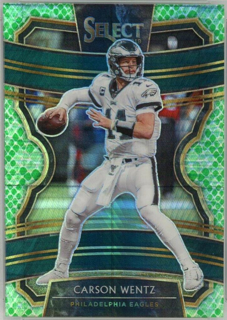 Carson Wentz [Dragon Scale Prizm] #15