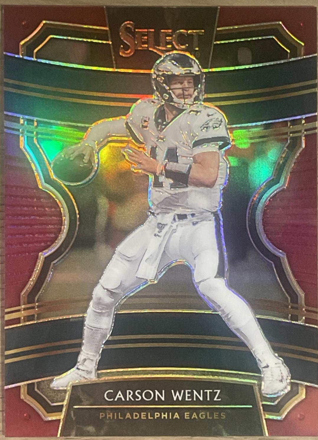 Carson Wentz [Maroon Prizm] #15