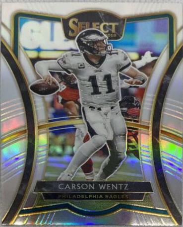 Carson Wentz [Silver Prizm] #148