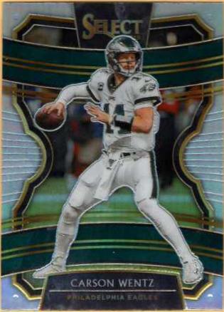 Carson Wentz [Silver Prizm] #15