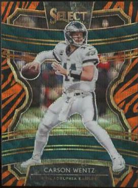 Carson Wentz [Tiger Prizm] #15