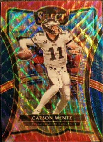 Carson Wentz [Tri Color Prizm] #148