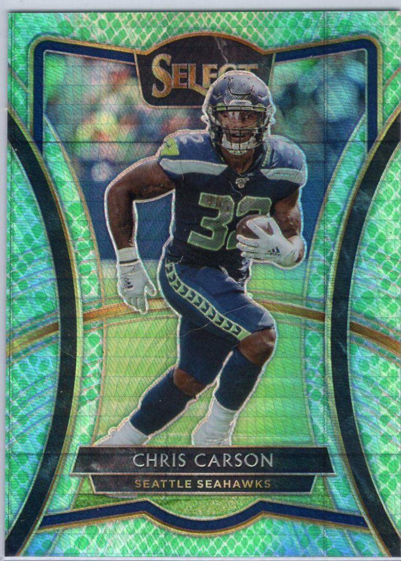Chris Carson [Dragon Scale Prizm] #141